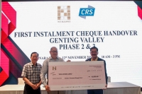 Genting Valley Phase 2&amp;3 Cheque Handover
