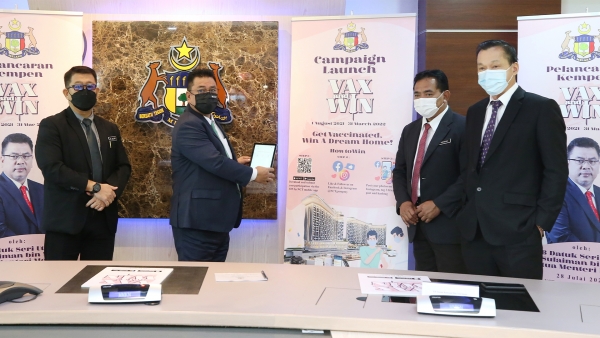 Chief Minister of Melaka Launches NCT Alliance’s Vax & Win Campaign